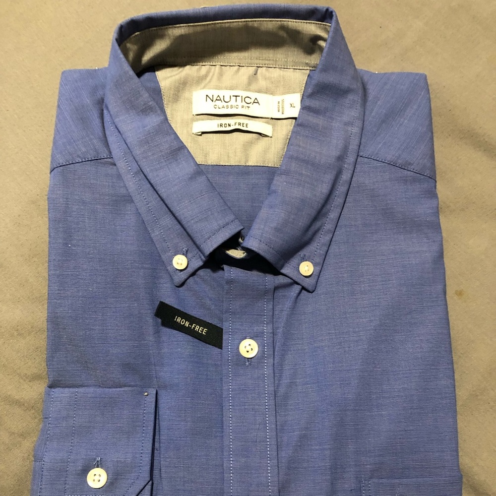 Nautica Classic Fit Iron-Free Dress Shirt